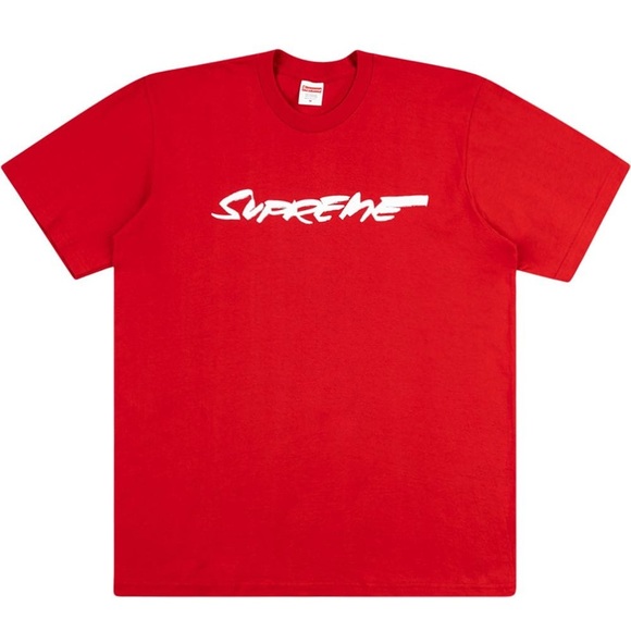 Mens Tshirt Supreme Futura Logo Tee White EUC Men's Size Large